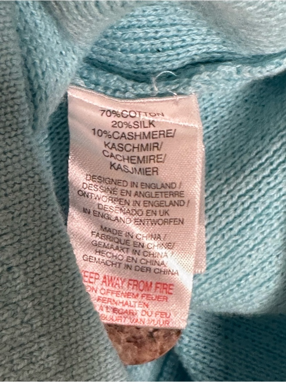 CRUSH Polo Cardigan Button Down Sweater L - Picture 5 of 5